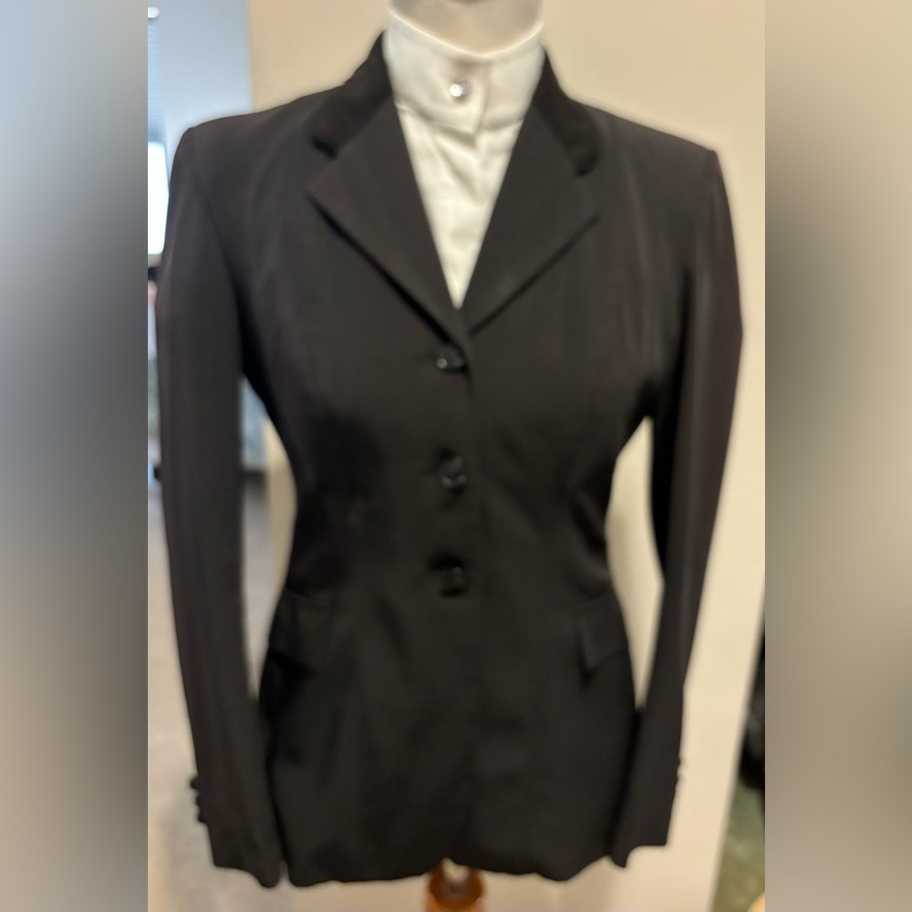 Grand Prix Show Jacket.Washable Show Jacket.Fabric 69. 95% Polyester 5% Spandex.